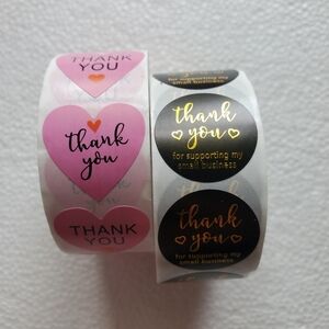Thank you Labels 2 Rolls